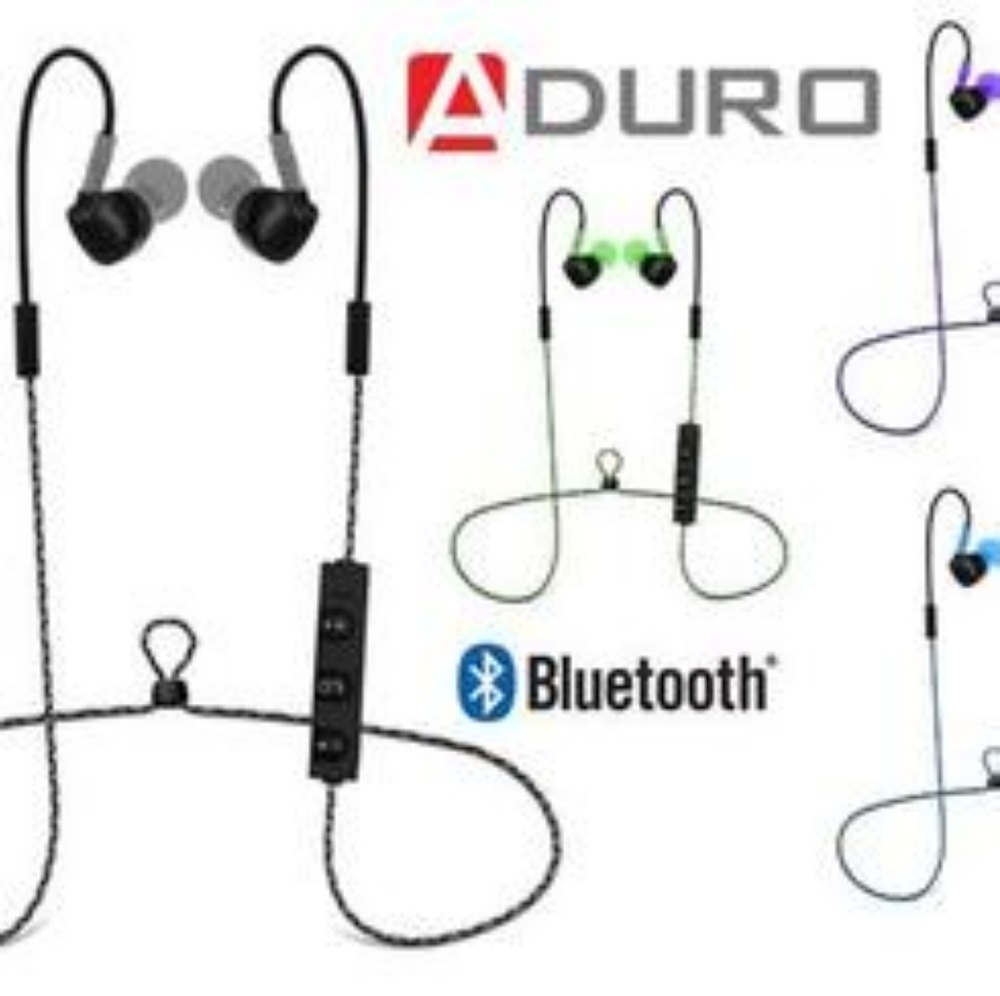 Aduro amplify in ear stereo bluetooth headset